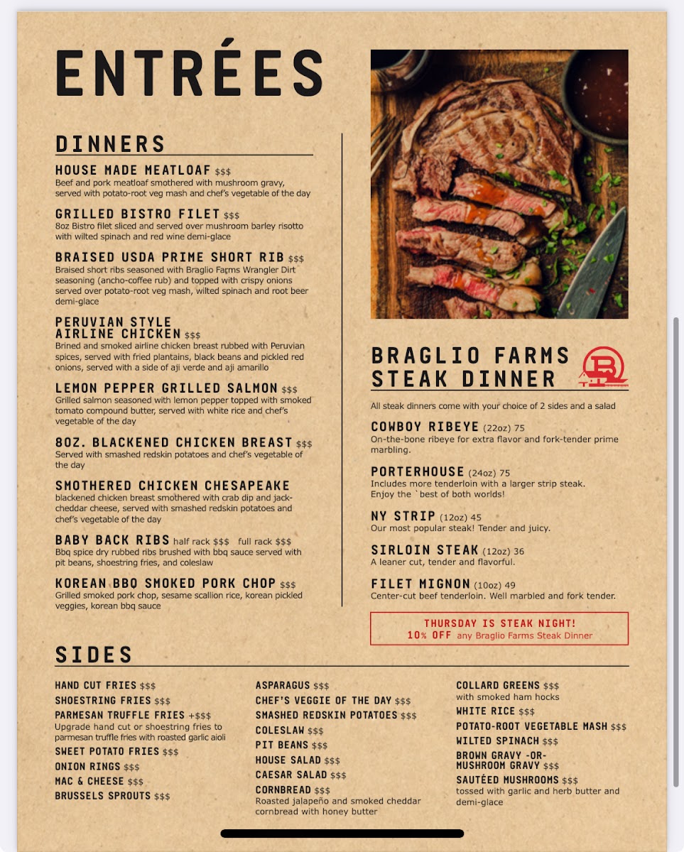 Woodstock Inn Menu - Image 3